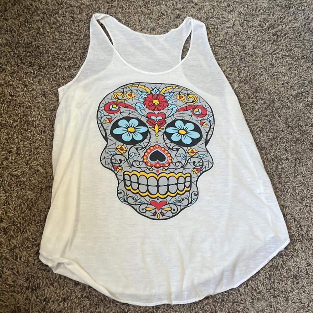 Skull Tank Top
